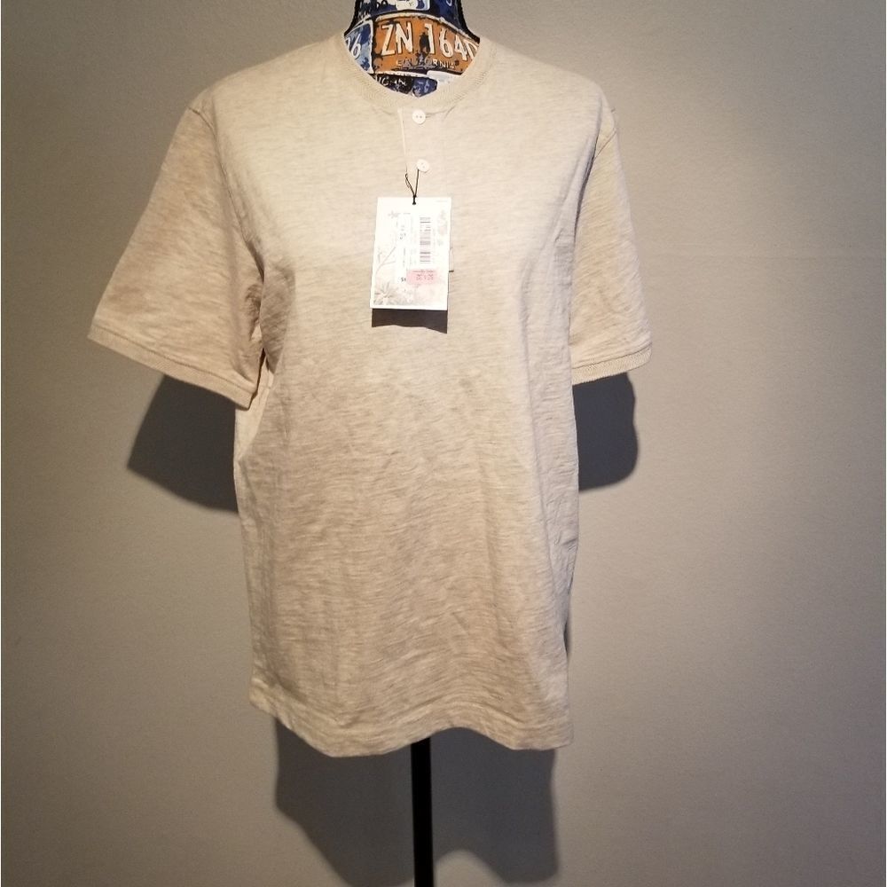 MENS CASUAL SHIRT MEDIUM CREMIEUX NWT (B11)